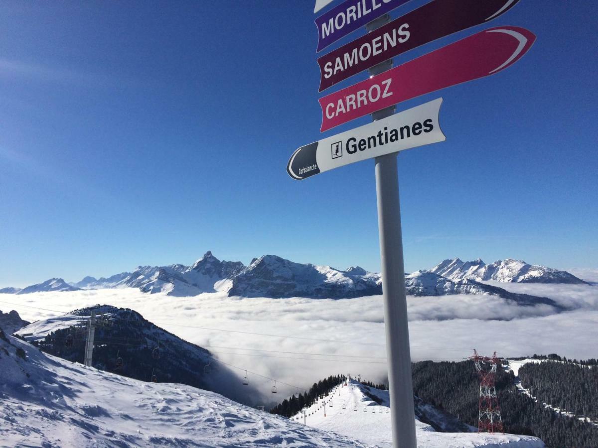 Le Coeur Tartan Leilighet Samoëns Eksteriør bilde